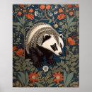 Search for badger art Vintage