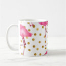 Search for pink flamingo mugs Illustration