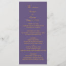 Search for 4x9 wedding programmes Elegant