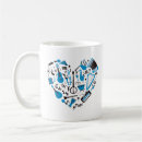 Search for music heart mugs Band