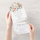 Search for modern flower wedding invitations Simple