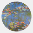 Search for claude monet water lilies stickers Flowers