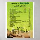Search for nail salon price list posters Pedicure