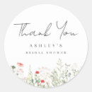 Search for bridal thank you stickers Bohemian