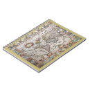 Search for old world map notebooks Vintage
