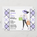 Search for purple and black baby shower invitations Chic