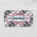 Search for satin business cards Salon