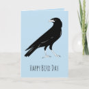 Search for raven birthday cards Crow