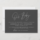 Search for black and white baby shower invitations Gender neutral