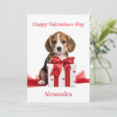 Search for beagle valentines day cards Hound