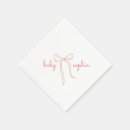 Search for baby girl shower napkins Pink