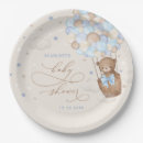 Search for hot air balloon paper plates We can bearly wait