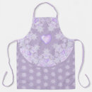 Search for light purple aprons Elegant