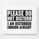Search for enough is enough mousepads Sarcastic