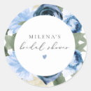 Search for i do stickers Dusty blue floral