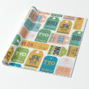 Search for on tags wrapping paper Vintage