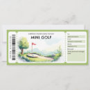 Search for mini golf invitations Golfer