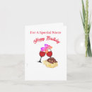 Search for special niece birthday cards For her