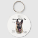 Search for dog design key rings German shepherd