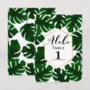 Search for island table cards Luau