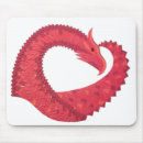 Search for white dragon mousepads Red