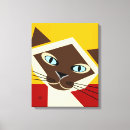 Search for cat canvas prints Contemporary