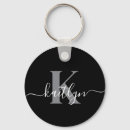 Search for black and grey key rings Initial