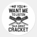 Search for funny cricket stickers Sports