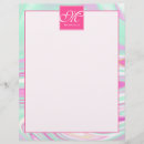 Search for unicorn stationery paper Pink