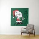 Search for santa claus tapestries Peanuts