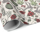 Search for christmas skull wrapping paper Red