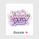 Search for cute pink skull stickers Halloween