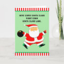 Search for bowling christmas cards Funny