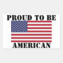 Search for proud to be an american stickers Red white and blue