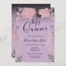 Search for purple pink butterfly quinceanera invitations Roses