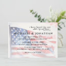 Search for military wedding invitations Stars and stripes