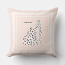 Search for black and white cheetah cushions Chic