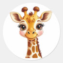 Search for adorable giraffe stickers Cartoon