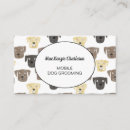 Search for dog grooming business cards Cute