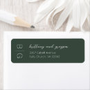Search for matching return address labels weddings