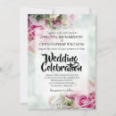 Search for floral bouquet wedding invitations Elegant