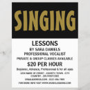 Search for music lesson flyers Musician