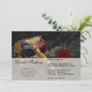 Search for red rose birthday invitations Silver