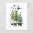 Search for watercolor bear postcards Forest