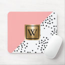 Search for dot pink mousepads Rose