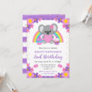 Search for koala birthday invitations Watercolor