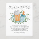 Search for beer and diaper baby shower invitations Drinks and diapers