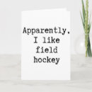 Search for field hockey cards Cold