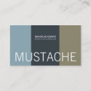 Search for moustache business cards Simple