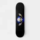 Search for blue skull skateboards Scary